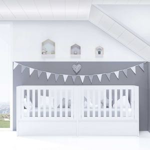 cama de bebê extensível