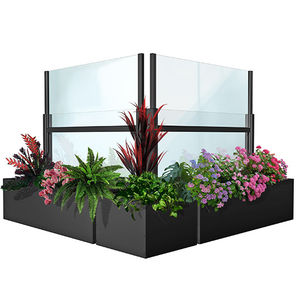 painel paravento em vidro / da linha comercial