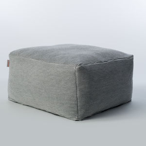 puff contemporâneo / em tecido acrílico / em tecido sintético / quadrado