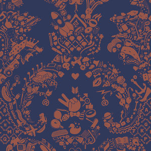 papel de parede contemporâneo