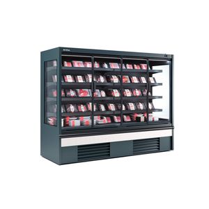 vitrina refrigerada de estante