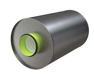 silenciador para ventilação em lã mineral