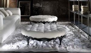 otomana de estilo / em tecido / para ambiente interno