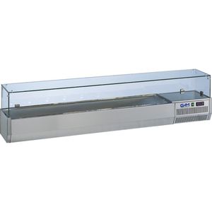vitrina refrigerada de bancada