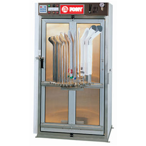 cabine de acabamento para roupa