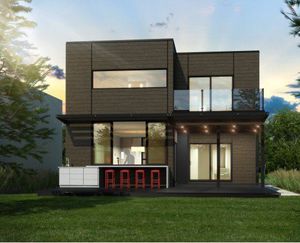 casa pré-fabricada