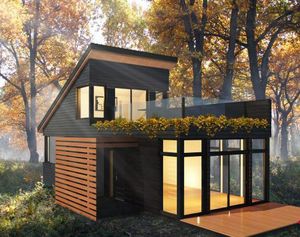 microcasa pré-fabricada