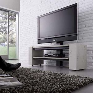 suporte de piso para TV contemporâneo