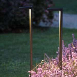poste balizador de iluminação de jardim 1
