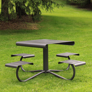 mesa de piquenique contemporânea