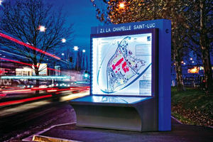 painel informativo para ambiente externo 1