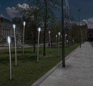 coluna de luz contemporânea