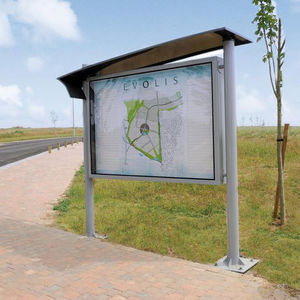 painel informativo para ambiente externo 1