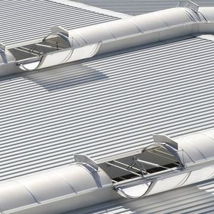 claraboia de iluminação para terraço de cobertura