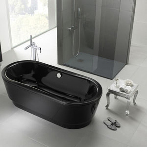 banheira free-standing / oval / em aço