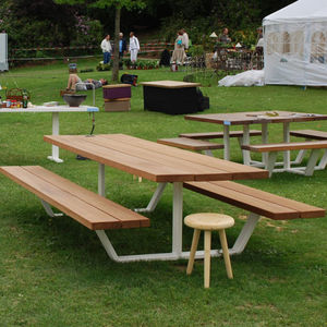 mesa de piquenique contemporânea