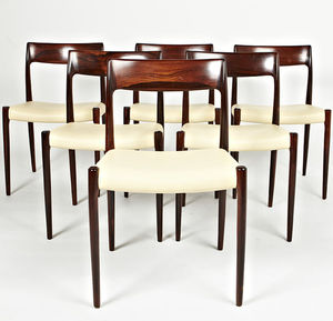 cadeira de sala de jantar de design escandinavo 1