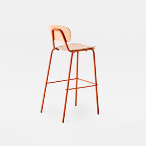 banqueta alta de design industrial