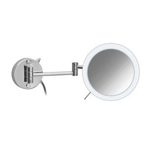 epelho para banheiro de parede / com iluminação LED / de aumento / contemporâneo