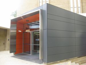 revestimento de fachada em painéis