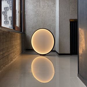 luminária de chão sem pé