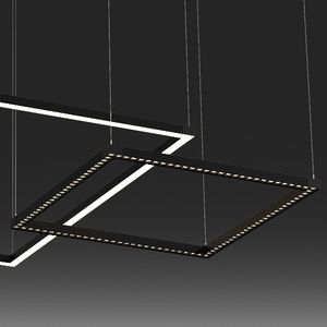 luminária técnica quadrada 1