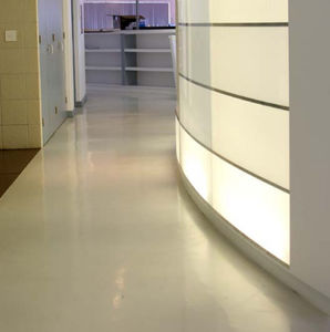 revestimento de piso revestido de poliuretano