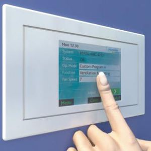 teclado de controle para sistema de ventilação 1