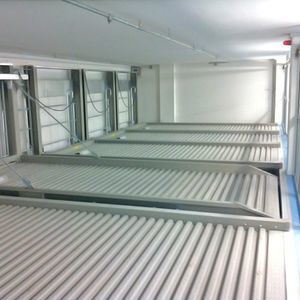 plataforma para estacionamento hidráulica