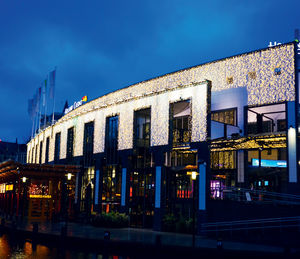 cortina de luzes de LED