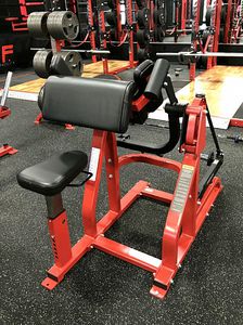 aparelho de musculação curl de bíceps