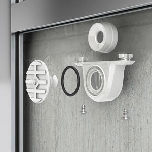 sistema de fixação em material plástico