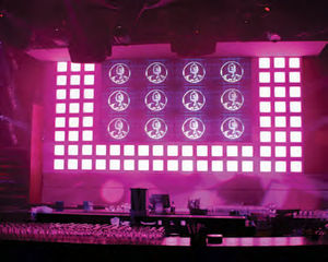 painel de LED de parede
