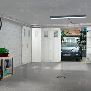 portão de garagem seccionado lateral 1