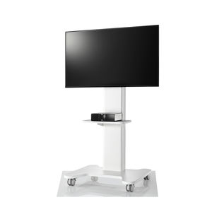 suporte de piso para TV contemporâneo