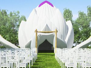 estrutura inflável para eventos