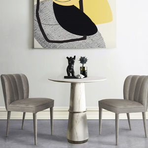 cadeira de sala de jantar contemporânea