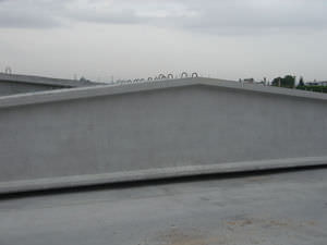 viga em concreto pré-fabricado