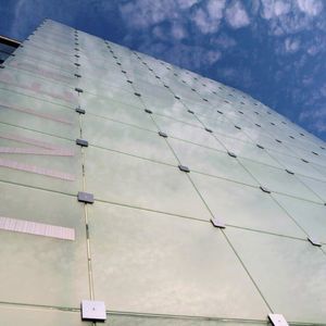 painel de vidro à prova de bala