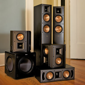 conjunto de home theater convencional