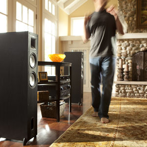 conjunto de home theater convencional