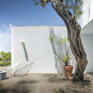 ladrilho para ambiente externo / de piso / em porcelanato arenito / quadrado