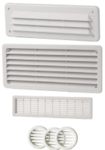 grelha de ventilação em material plástico 1