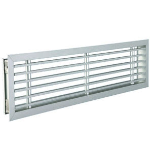 grelha de ventilação em alumínio anodizado 1