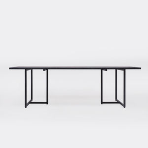 mesa de jantar de design industrial