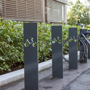 bicicletário de piso