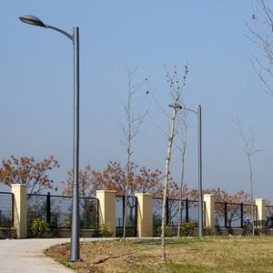suporte de candeeiro urbano em alumínio