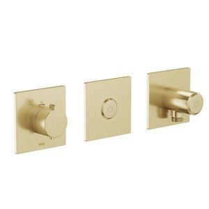 conjunto misturador para banheira em latão 1