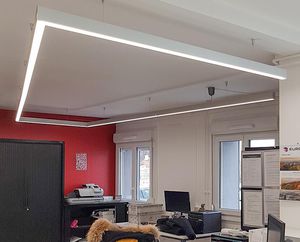 luminária técnica saliente