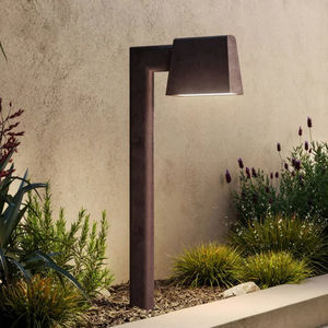 poste balizador de iluminação de jardim